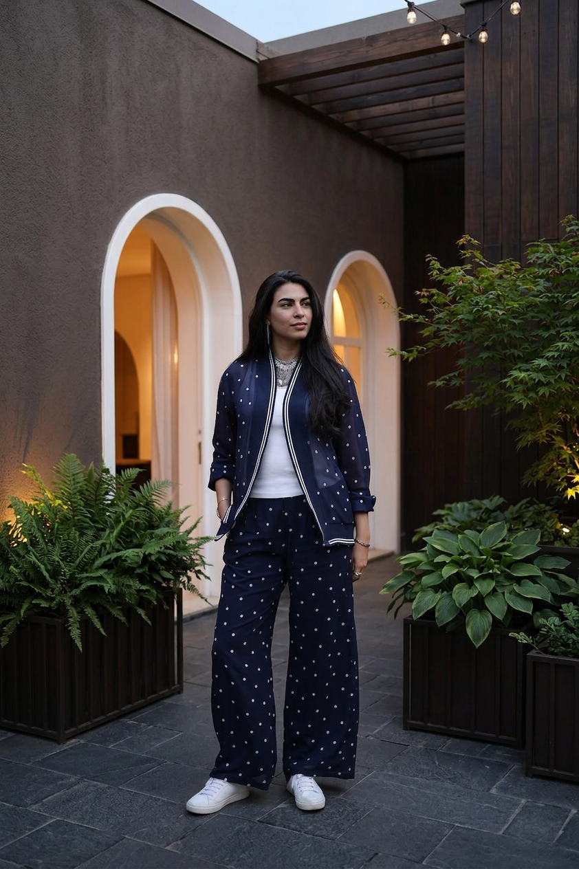 Polka Dot Relaxed Set