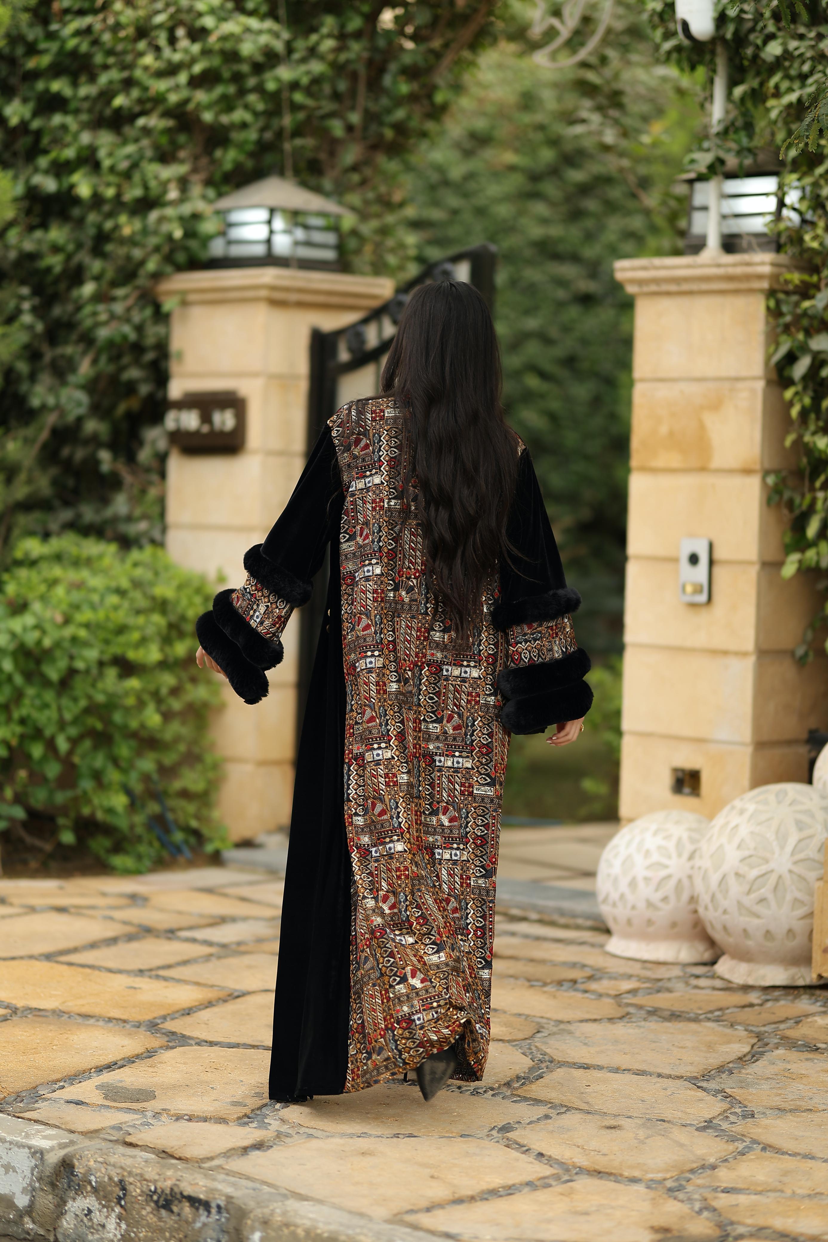 Noir Heritage Velvet Qoftan