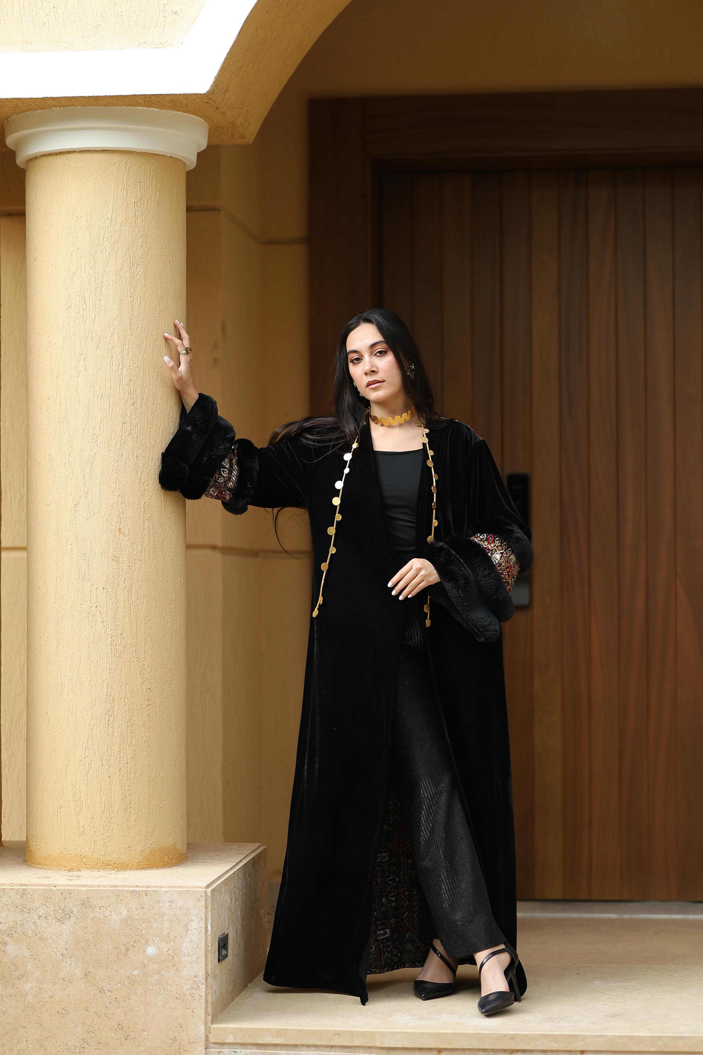 Noir Heritage Velvet Qoftan