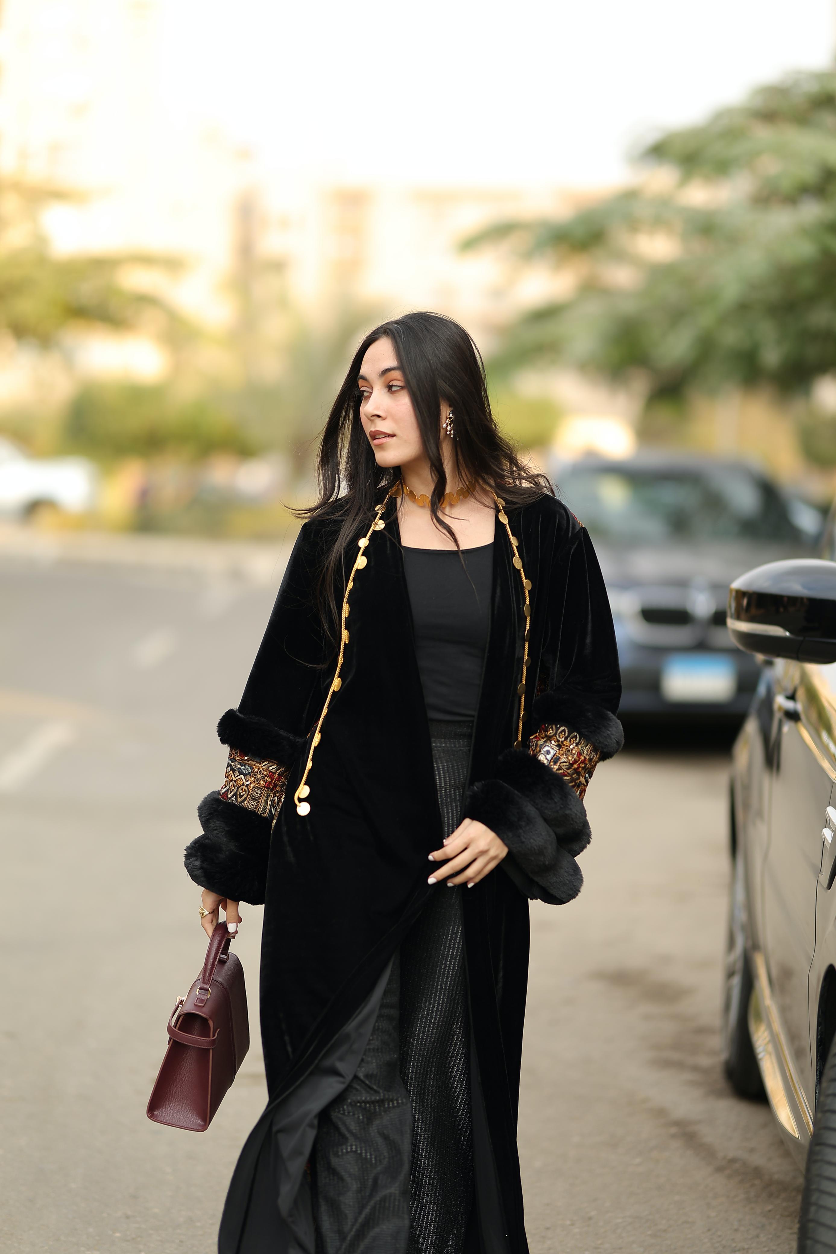 Noir Heritage Velvet Qoftan