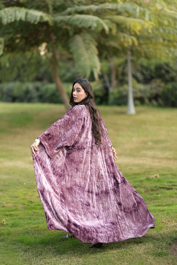 Amethyst Flow Velvet Qoftan