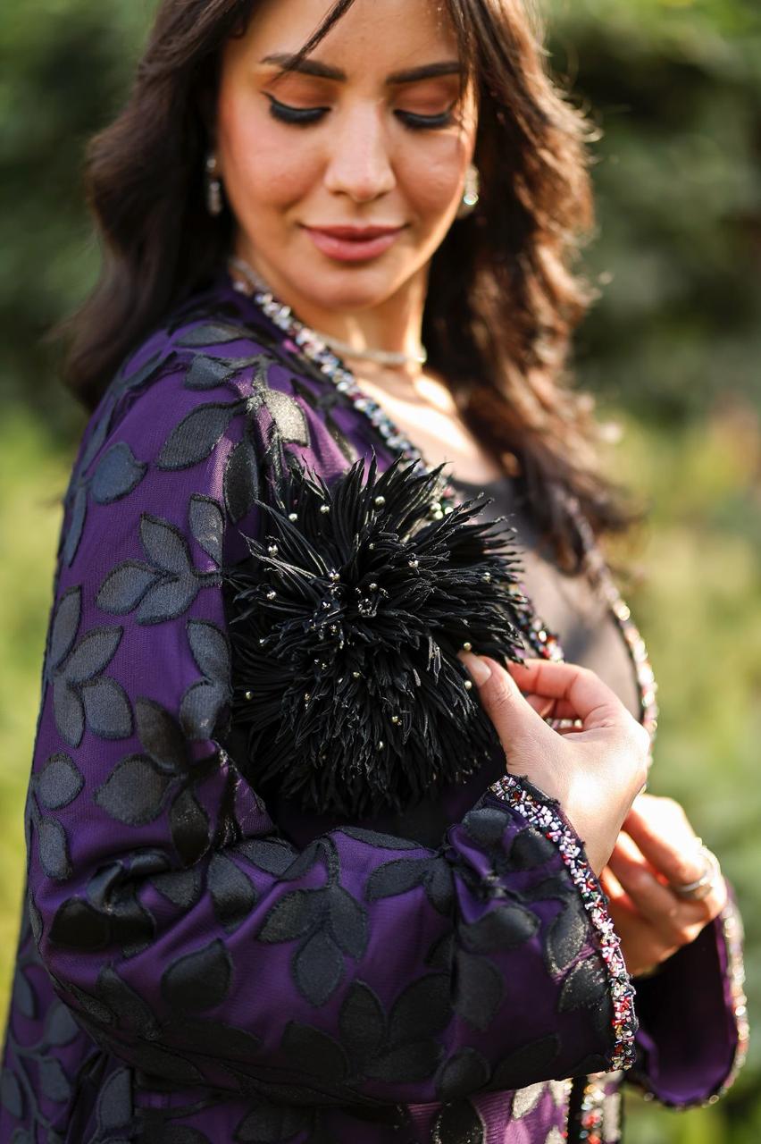 Royal Amethyst Bloom Qoftan