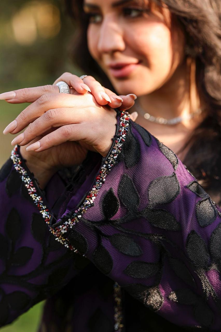 Royal Amethyst Bloom Qoftan