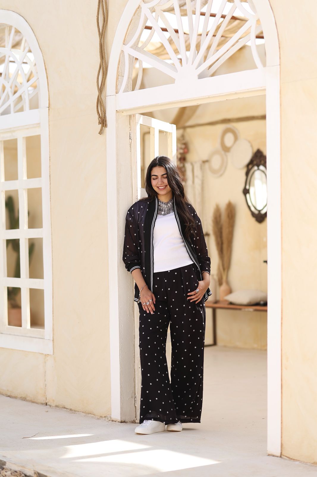 Polka Dot Relaxed Set