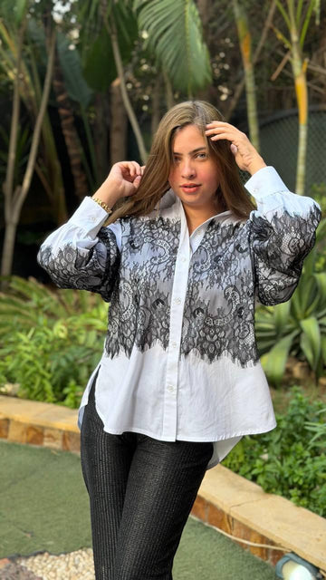 Étoile Lace Detail Shirt