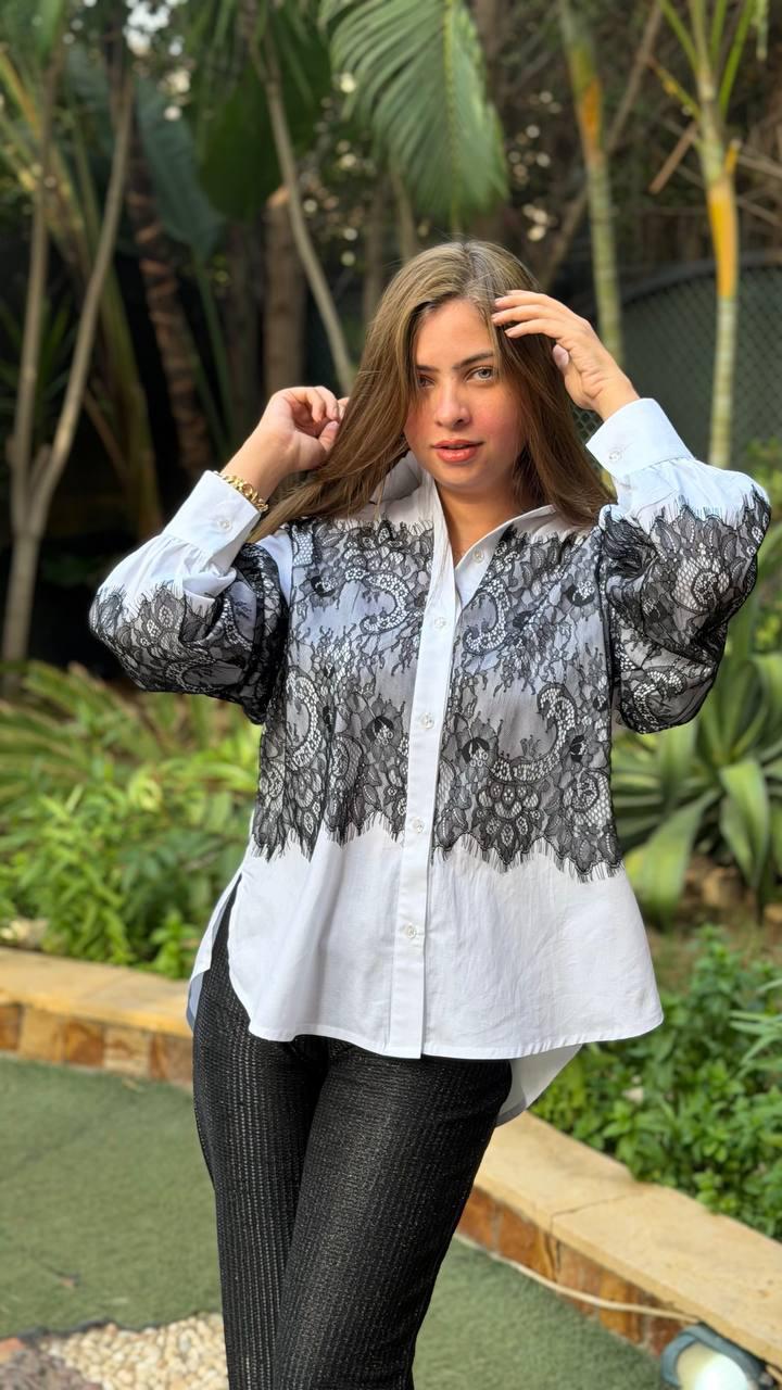 Étoile Lace Detail Shirt