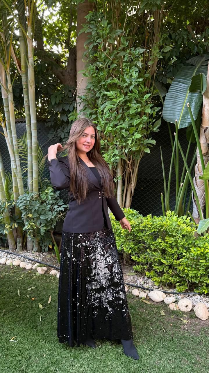 Luxe Sequin Statement Skirt