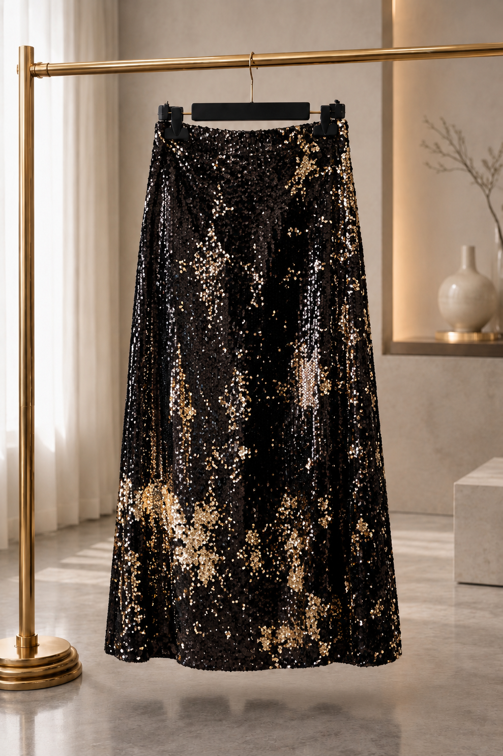 Luxe Sequin Statement Skirt