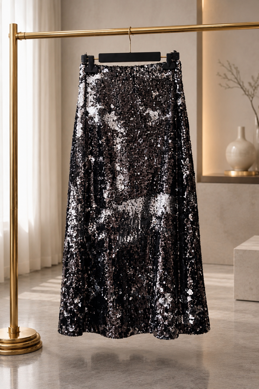 Luxe Sequin Statement Skirt